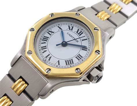 cartier santos godron|cartier santos watch price.